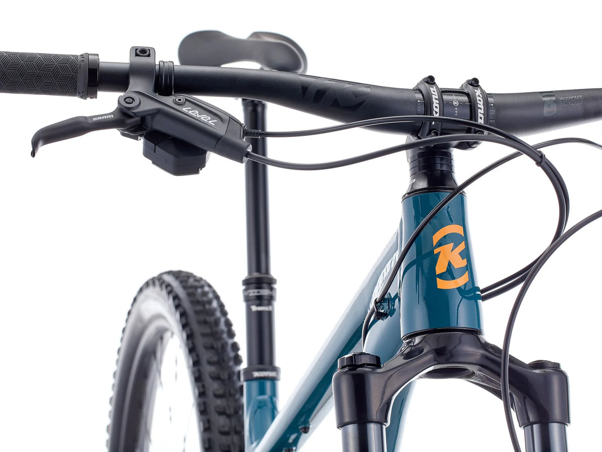 Mountain bike KONA Process 134, Gloss Storm Blue