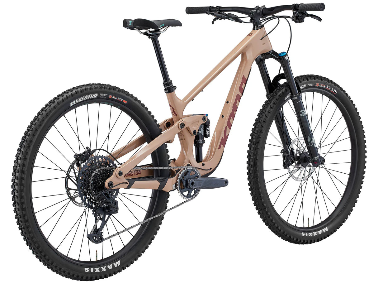 Mountain bike KONA Process 134 CR Gloss Toffee Brown