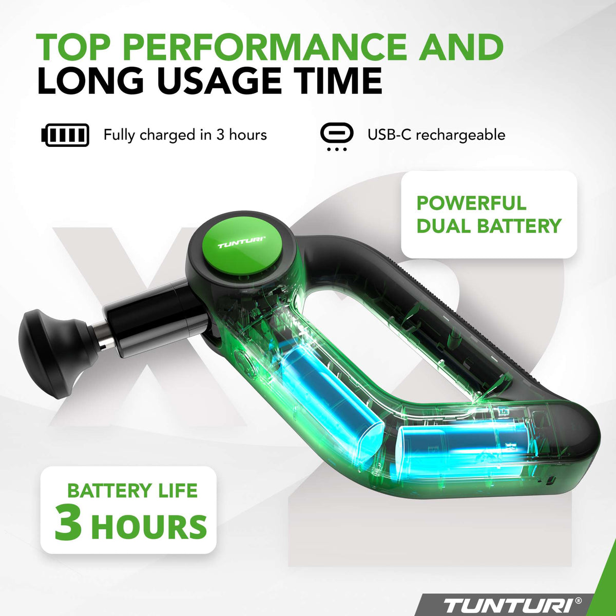 Massage gun Tunturi MG70 Pro