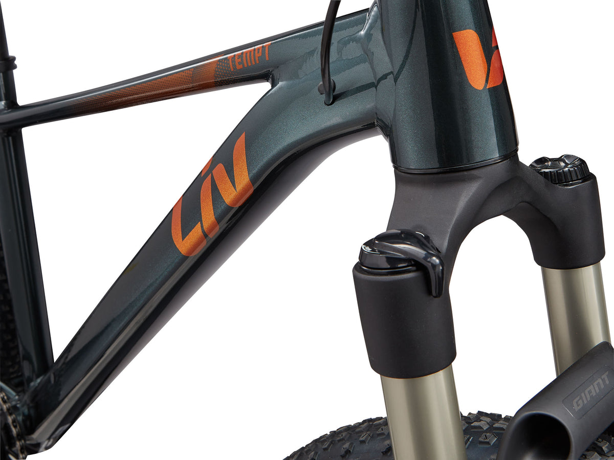 Youth bike LIV Tempt 0, 27.5" XS, Asphalt Green