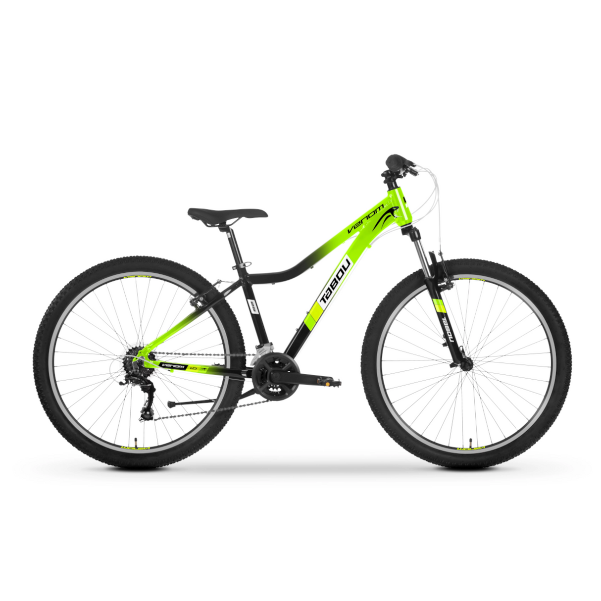 Cykel TABOU Venom 1.0, 27.5" 17" M, grön-svart