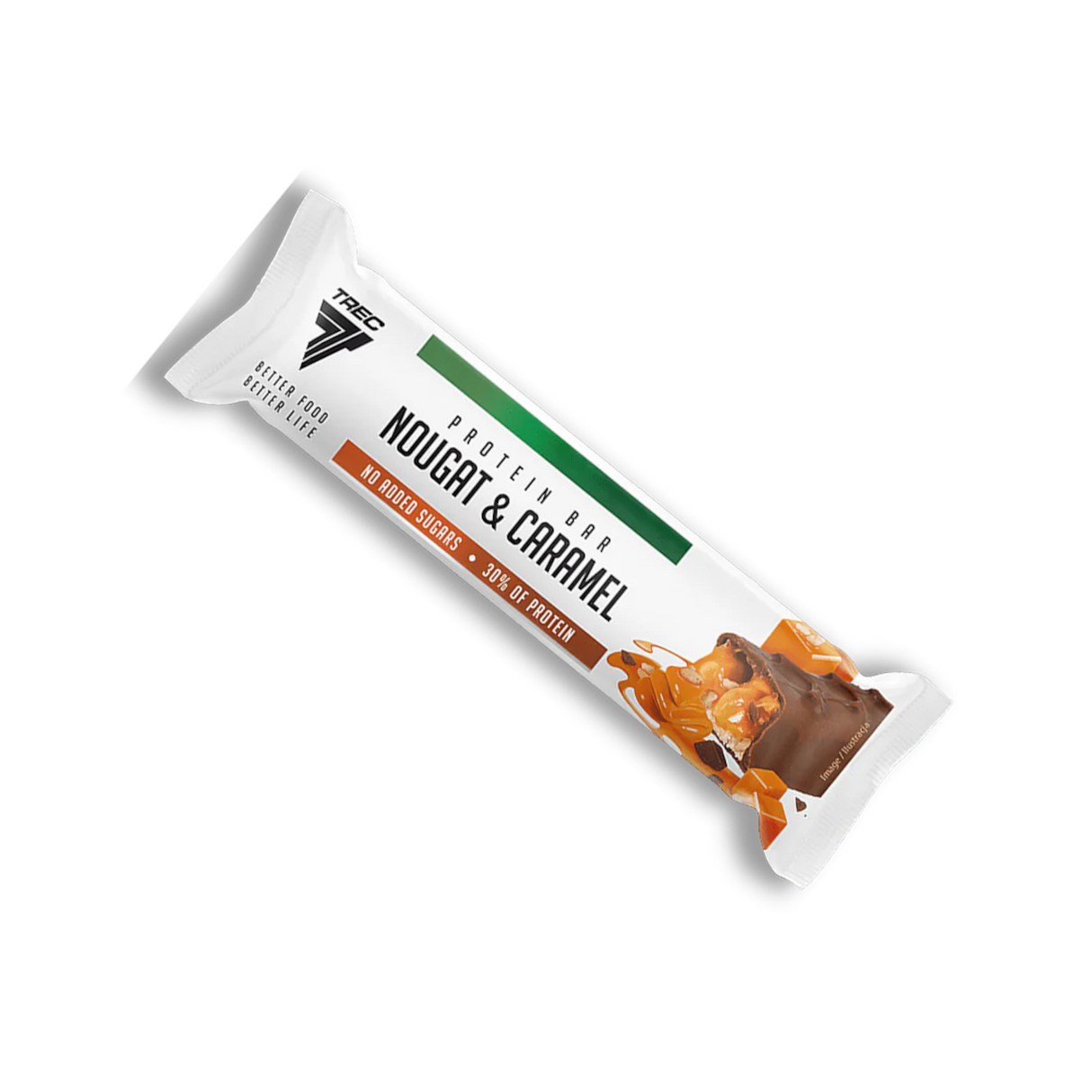 Proteingel TREC PROTEIN BAR NOUGAT & CARAMEL, 46g
