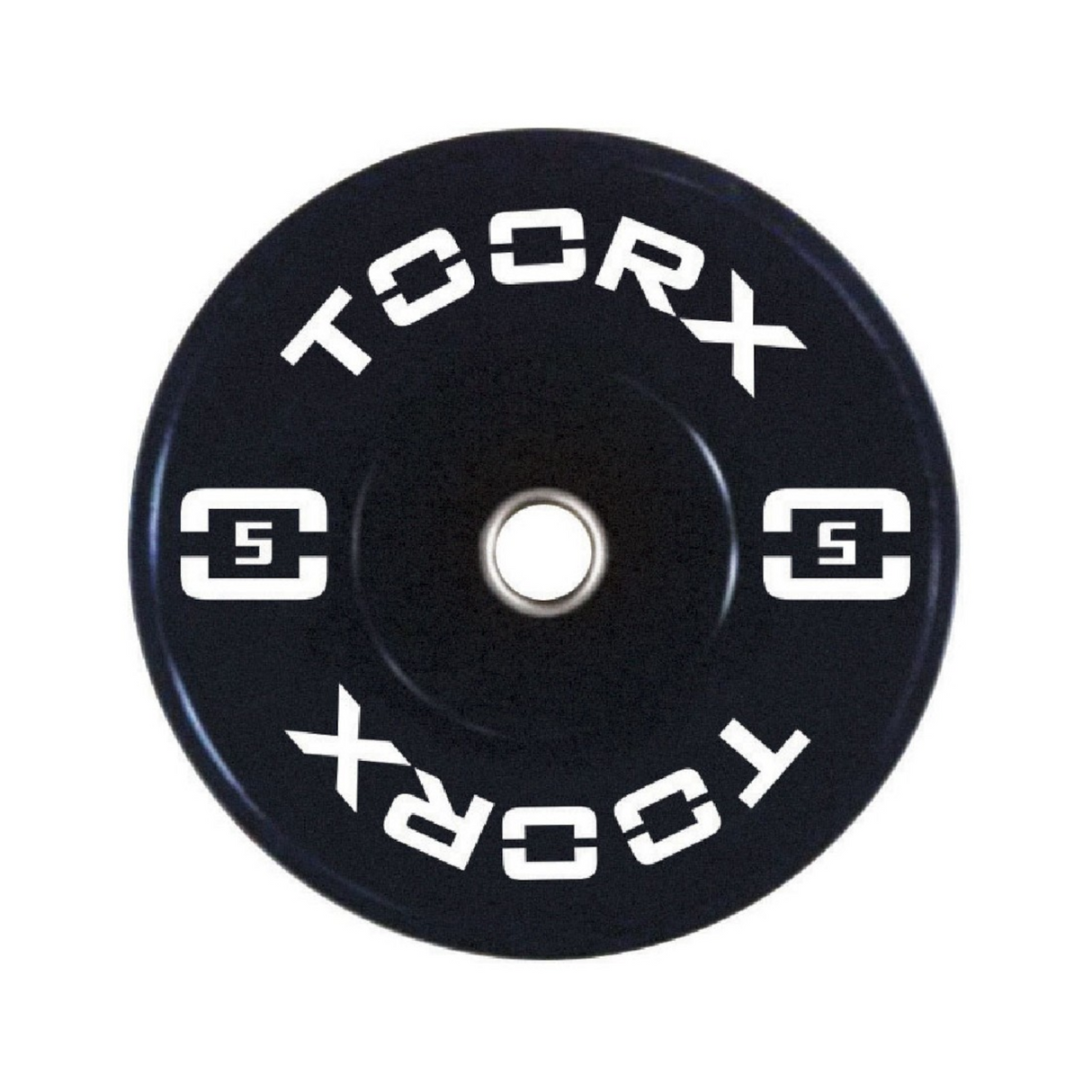 Viktplatta TOORX Bumper Plate Absolute, 50 mm, 5 kg