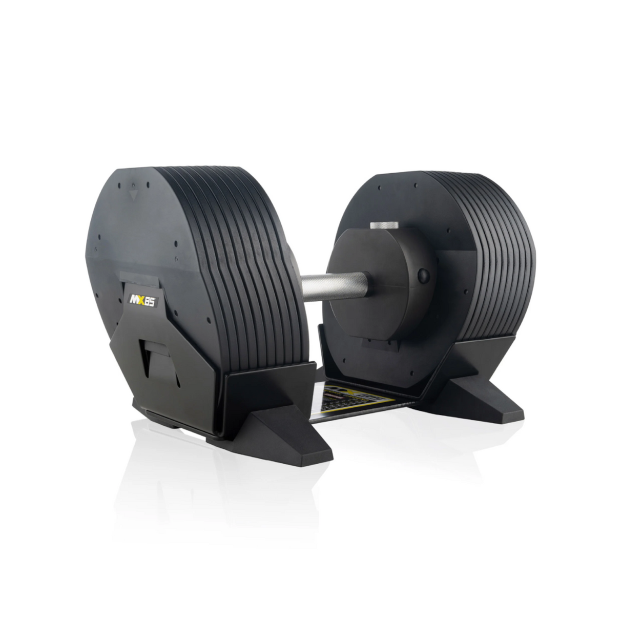 Justerbar hantel TUNTURI MX Select MX85 Hantel 5,6-38,6 kg, räfflad