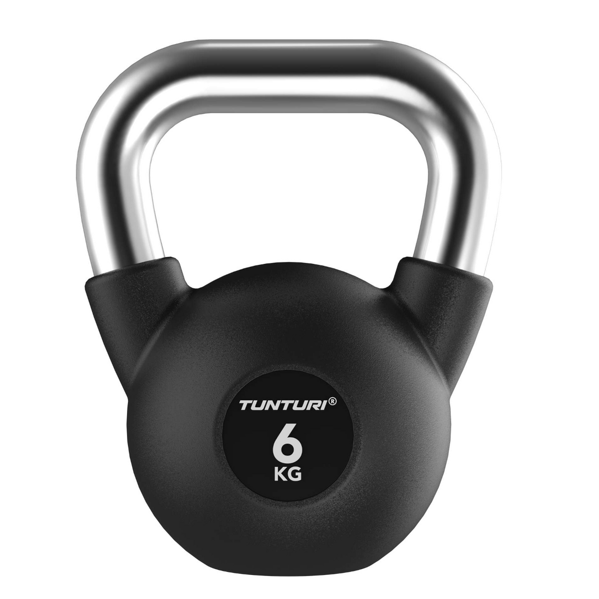 Kettlebell TUNTURI Platinum Rubber Kettlebell 4 kg