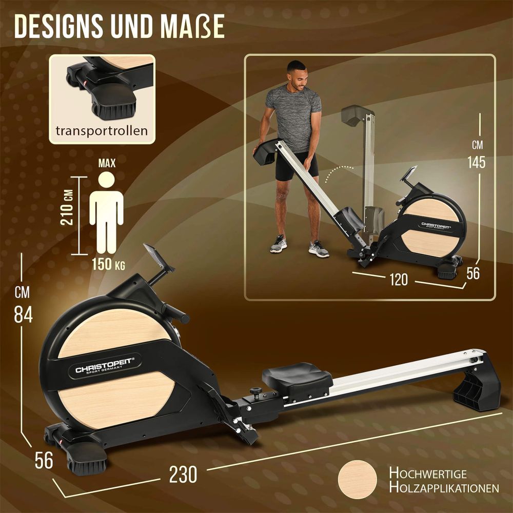Rowing ergometer CHRISTOPEIT Vico
