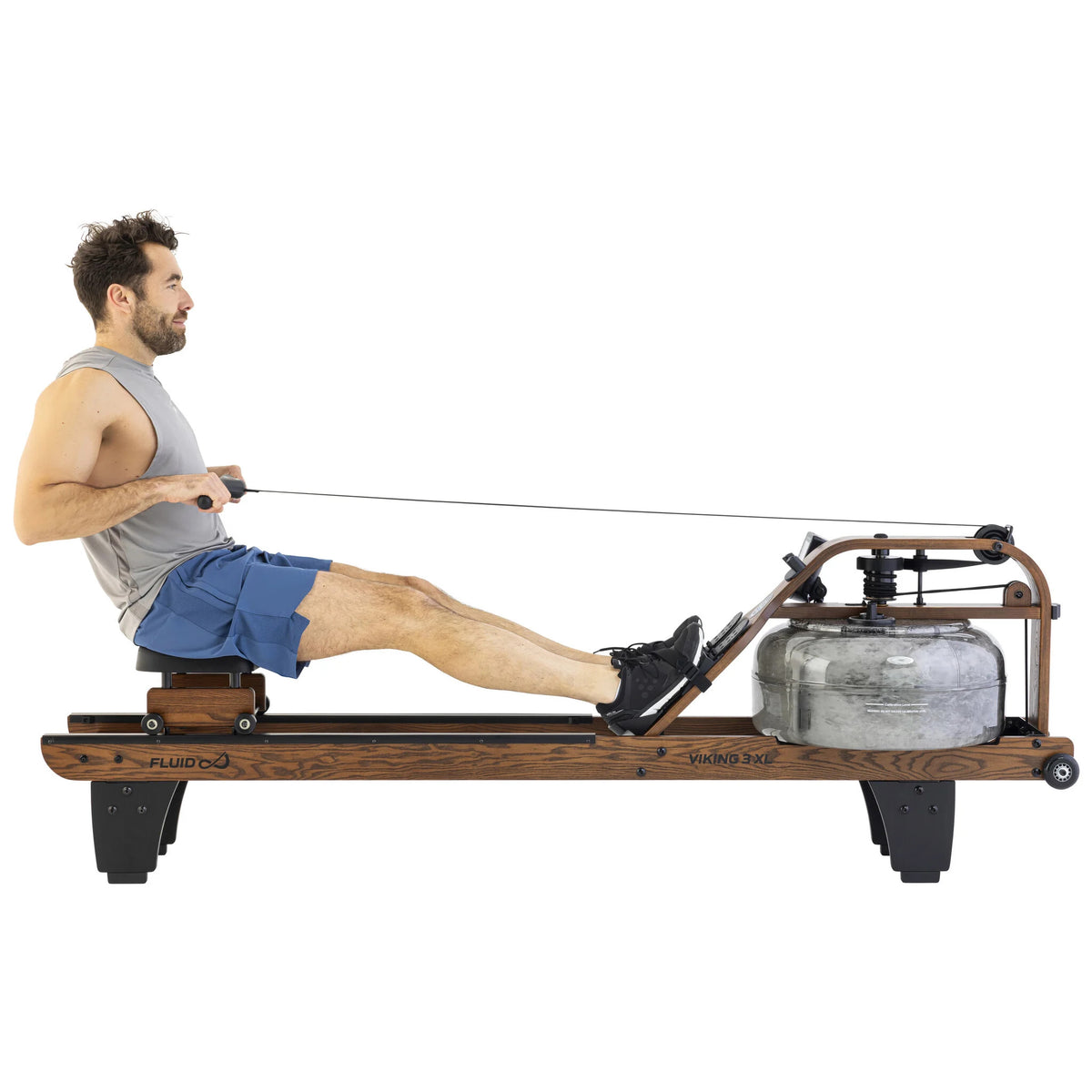 Rowing ergometer legs for TUNTURI Fluid Viking and Apollo models, 20 cm