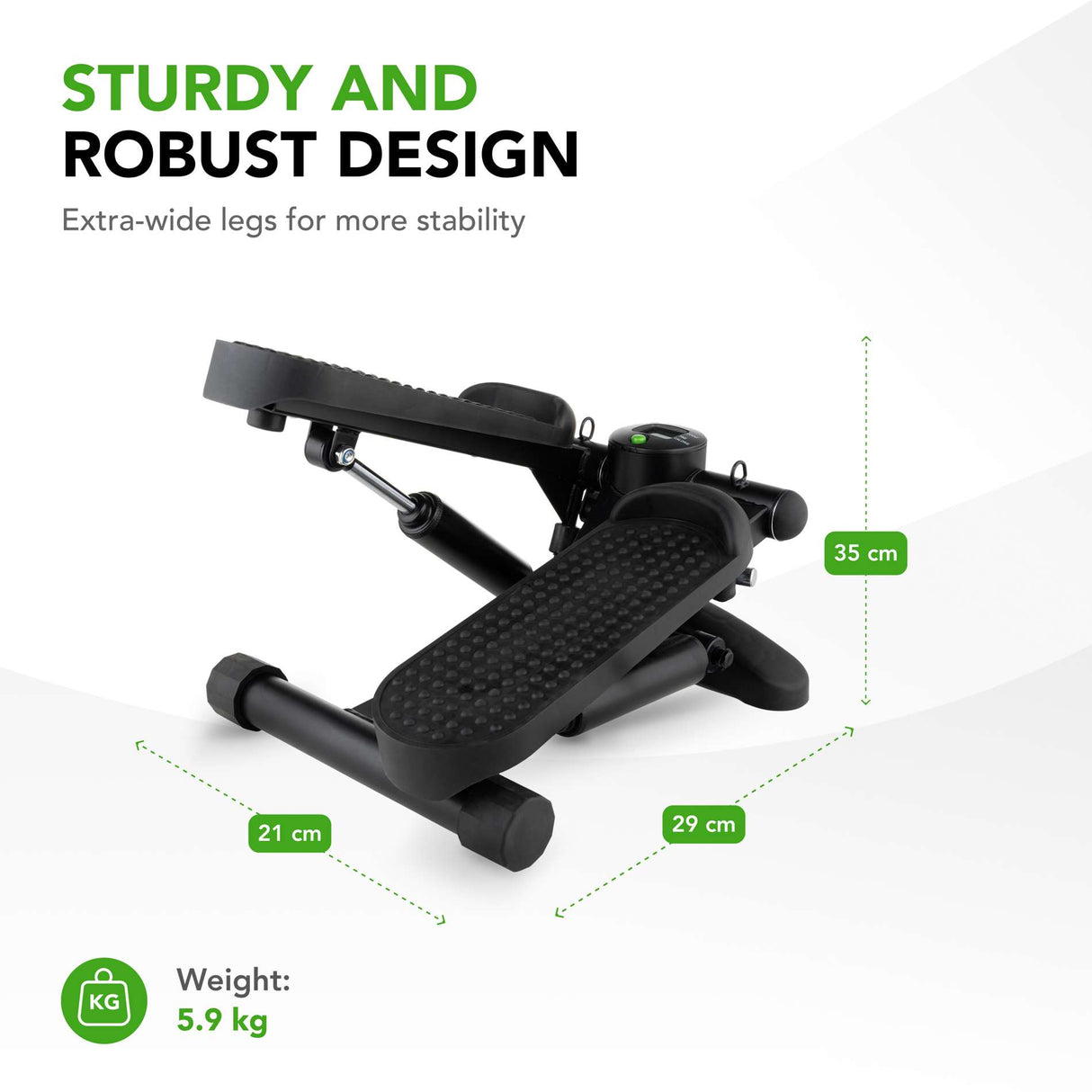 Stepper TUNTURI Stepper, Svart inkl Display