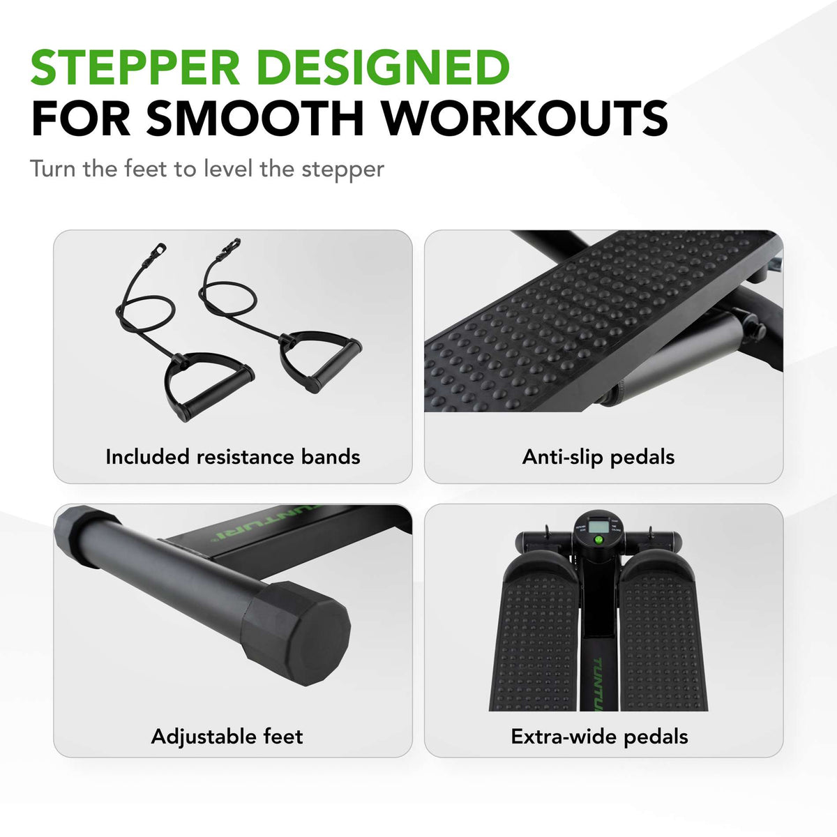 Stepper TUNTURI Stepper, Svart inkl Display