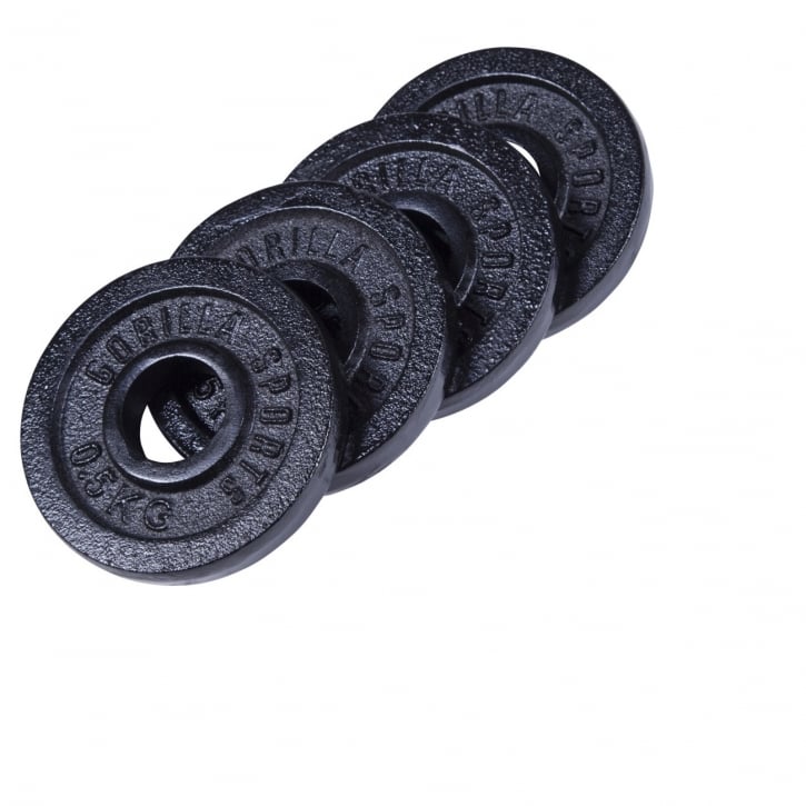 Viktskivor IRON Black 0,5kg-30kg