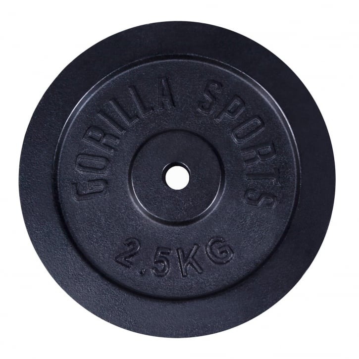 Viktskivor IRON Black 0,5kg-30kg