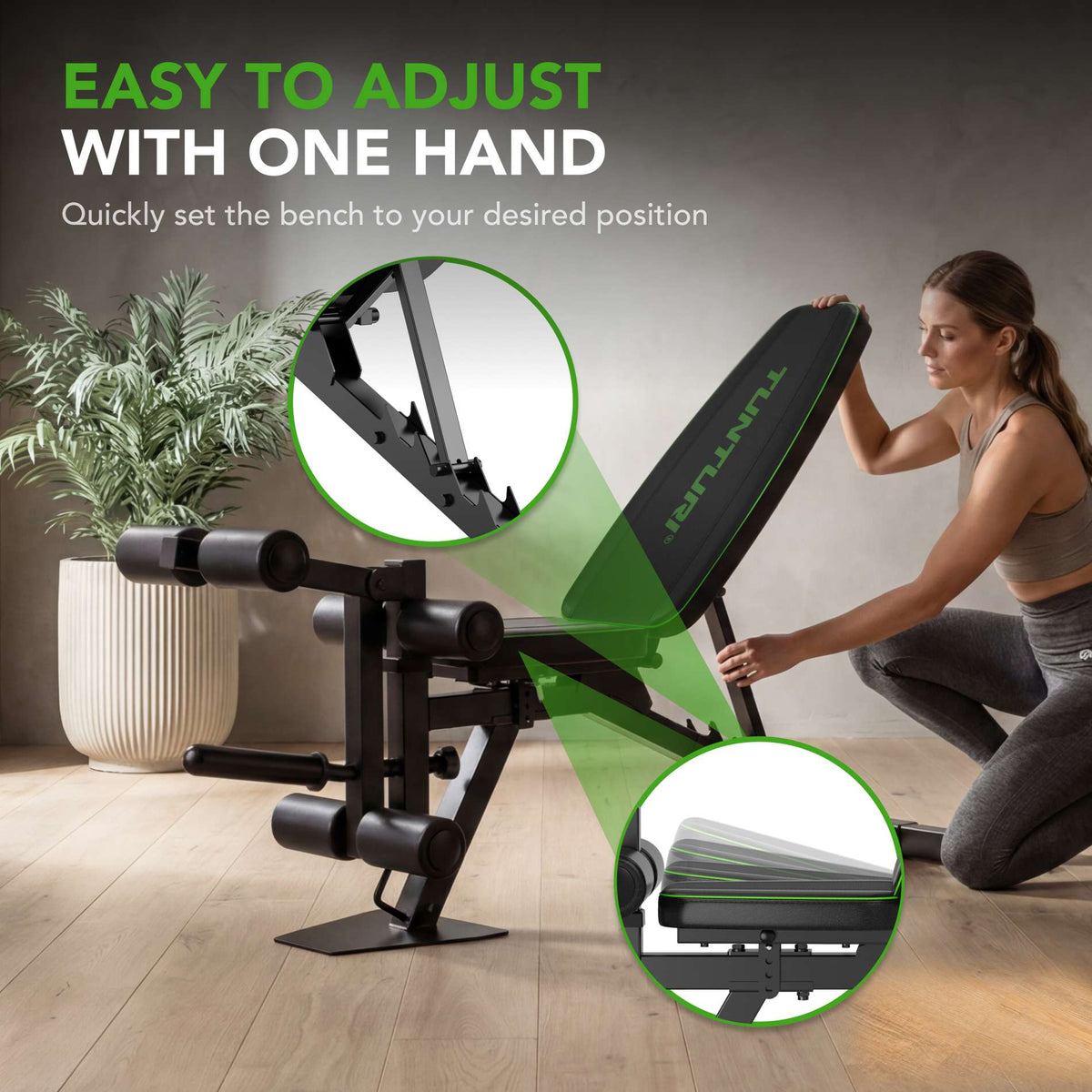 Träningsbänk TUNTURI UB60 Utility Bench