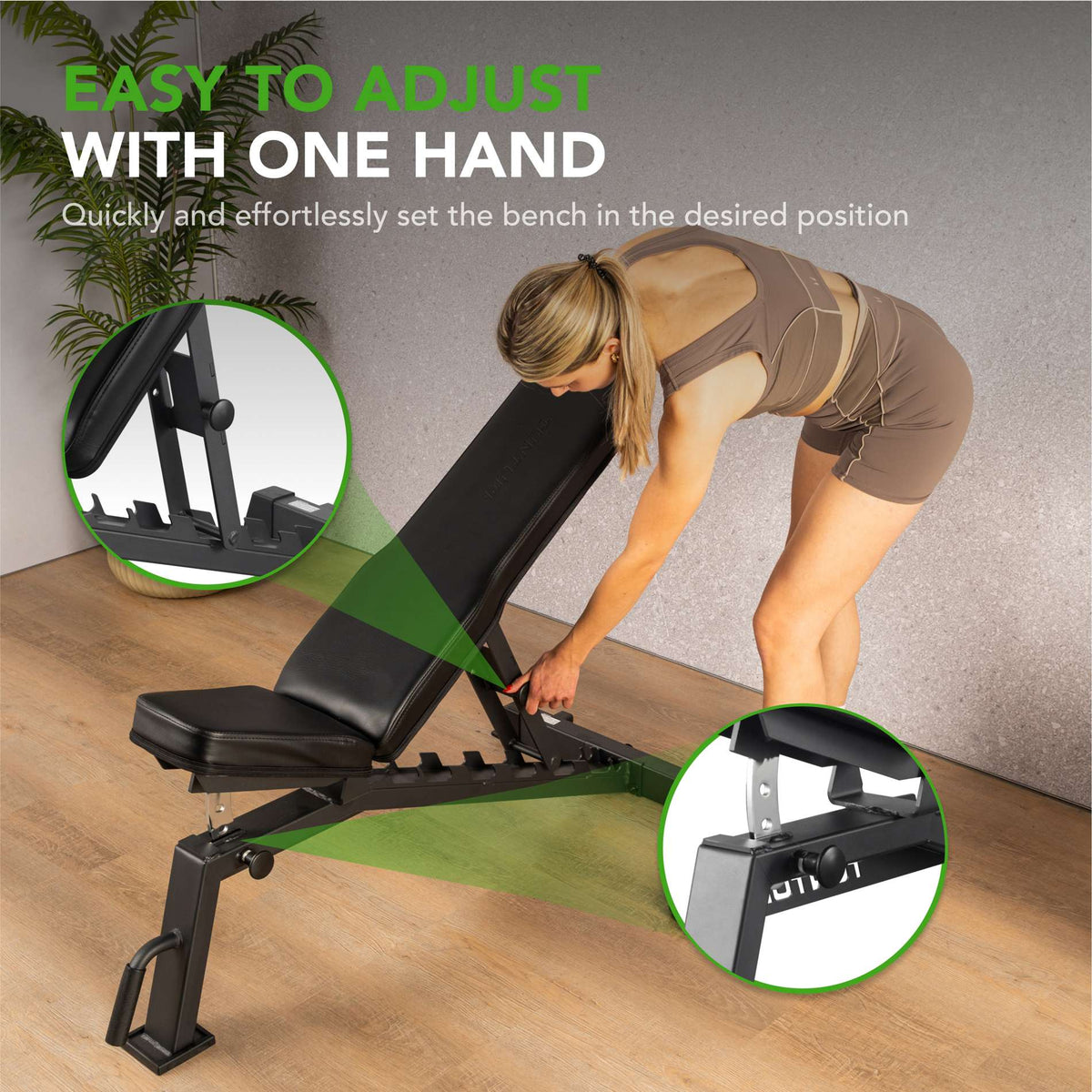 Träningsbänk Tunturi UB70 Utility Bench