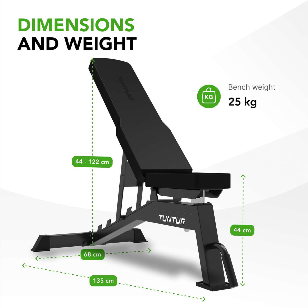 Träningsbänk Tunturi UB70 Utility Bench