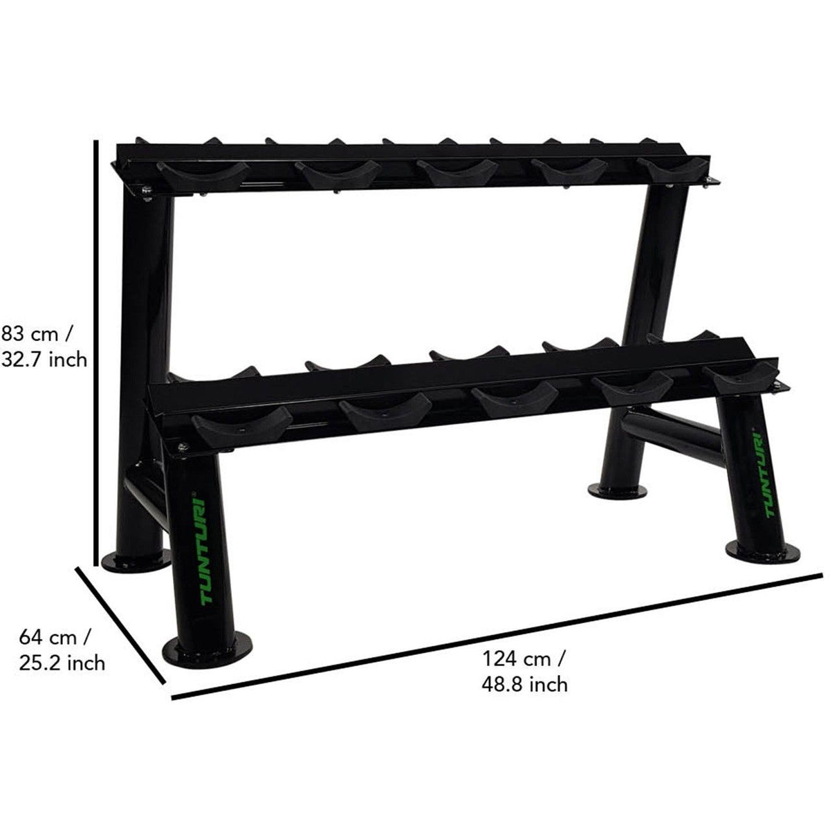 Hantelställ Ben Tunturi Pro Dumbbell Rack Stand