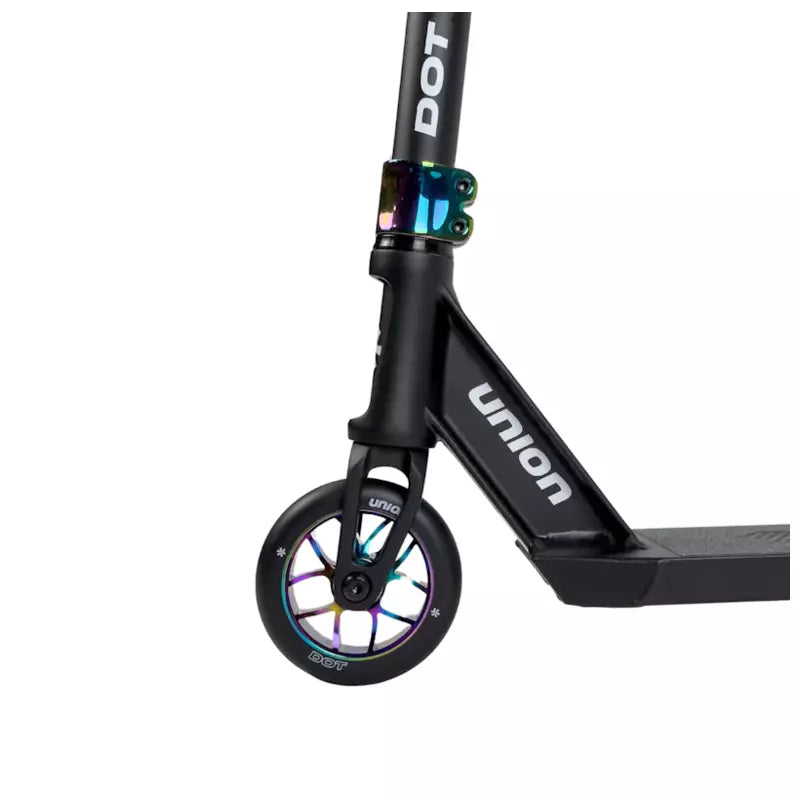 Stuntsparkcykel Union DOT L Scooter svart/neochrome