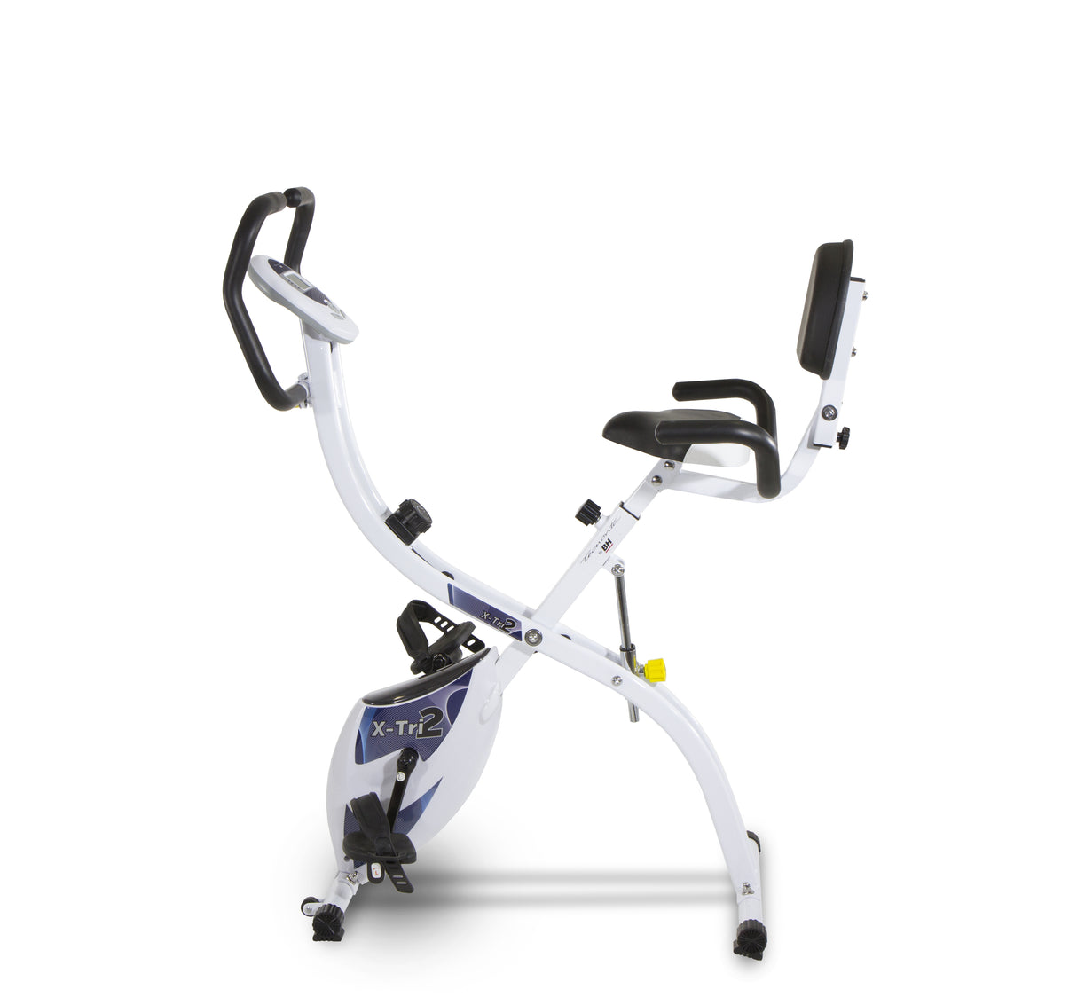 Hopfällbar motionscykel BH FITNESS X-Tri 2, med ryggstöd