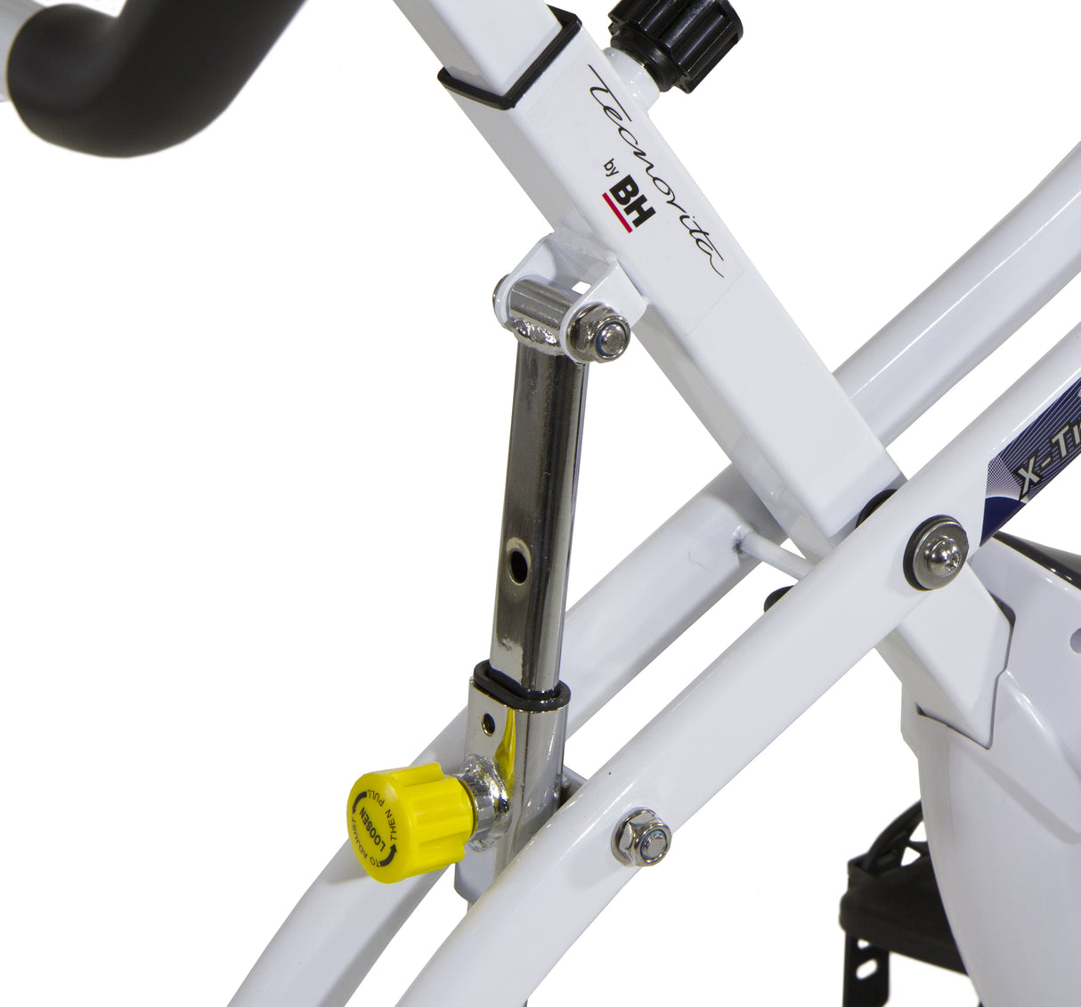 Hopfällbar motionscykel BH FITNESS X-Tri 2, med ryggstöd