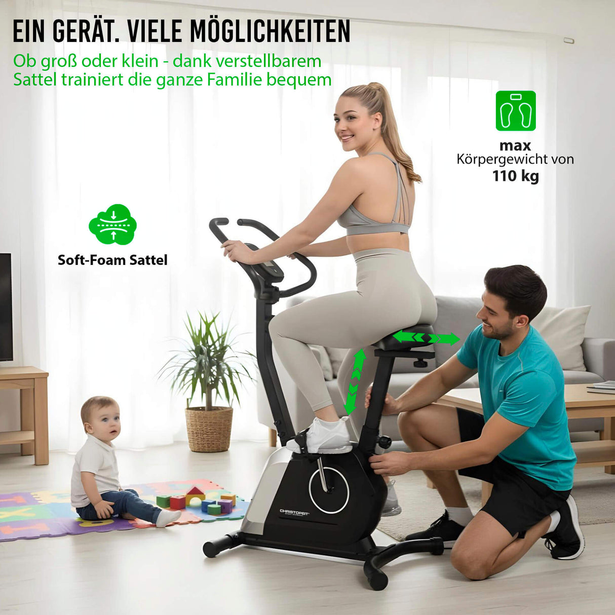 Motionscykel CHRISTOPEIT Active