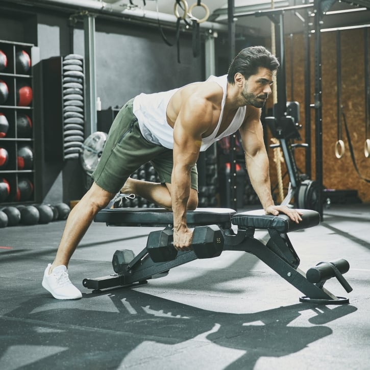 Träningsbänk 400 Justerbar Ställbar