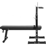Bänkpress BLACK/WHITE Skivstång 60kg Gymgolv