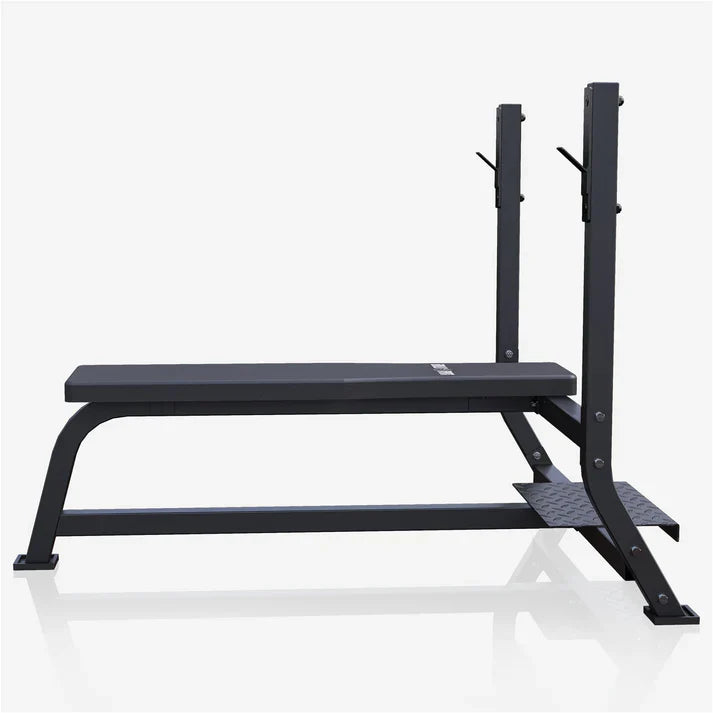 Bänkpress 250kg Stödplatta Svart