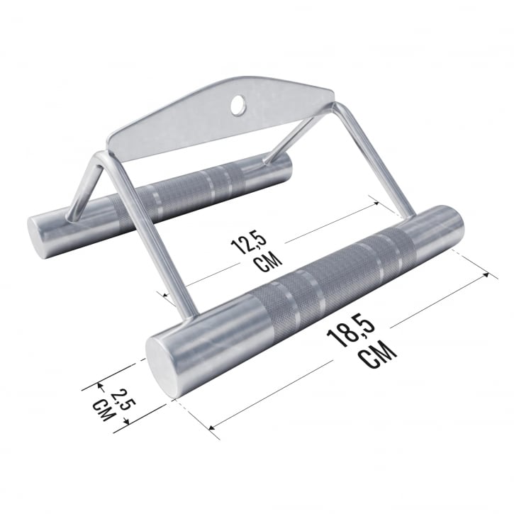 Roddhandtag Parallellt 12cm
