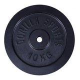 Viktskivor IRON Black 2x10kg 2x5kg