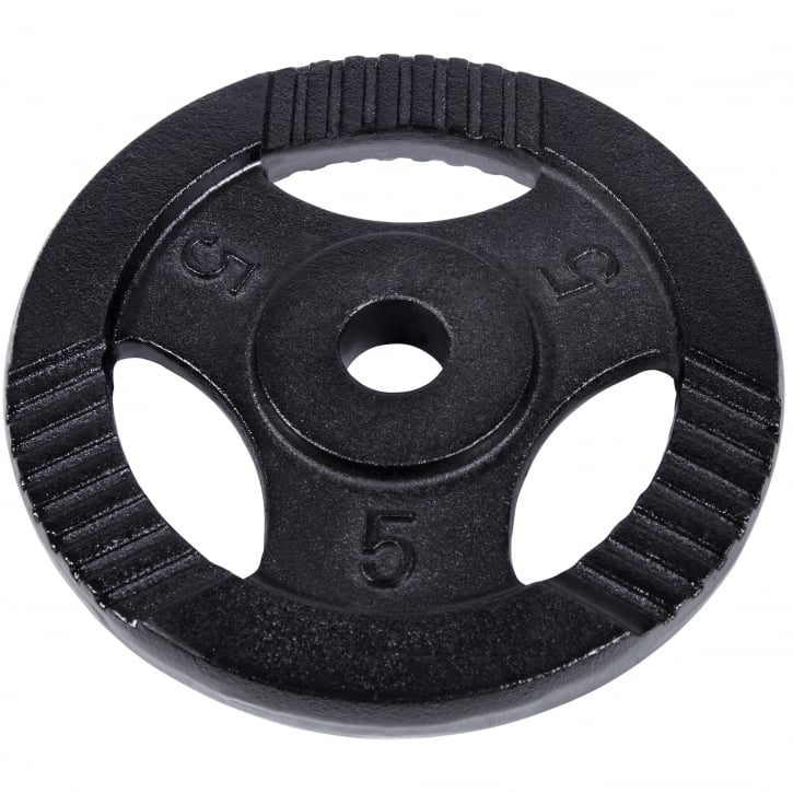 Viktskivor TRIGRIP Black 2x10kg 2x5kg