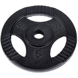 Viktskivor TRIGRIP Black 2x10kg 2x5kg