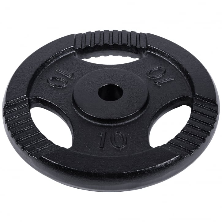 Viktskivor TRIGRIP Black 2x10kg 2x5kg
