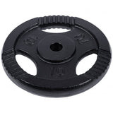Viktskivor TRIGRIP Black 2x10kg 2x5kg