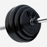 Viktskivor GUMMI Gjutjärn 4x5kg 2x2,5kg 2x1,25kg