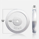 Viktskivor CHROME 2x15kg