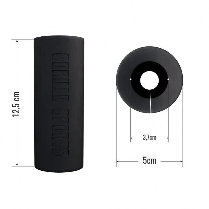 Barbell Grips Greppträning Svarta