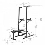 Bänkpress Multistation - Dips Chins