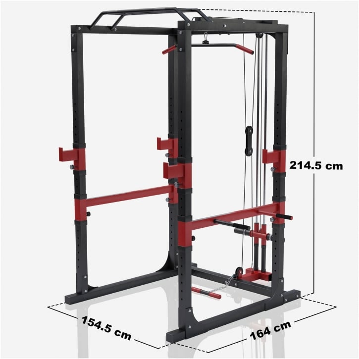 Power Rack Cage Ink kabelstation