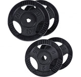 Viktskivor TRIGRIP Black 2x10kg 2x5kg
