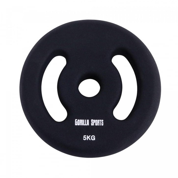 Viktskivor Neopren 31mm 1-5kg