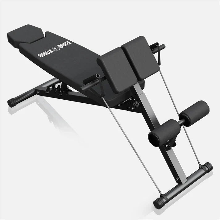 Rygglyftsbänk MULTI Situpsbänk Ställbar