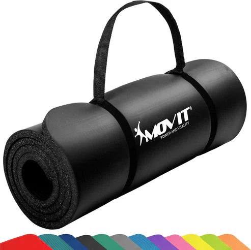 Träningsmatta Yogamatta Movit 190x100cm