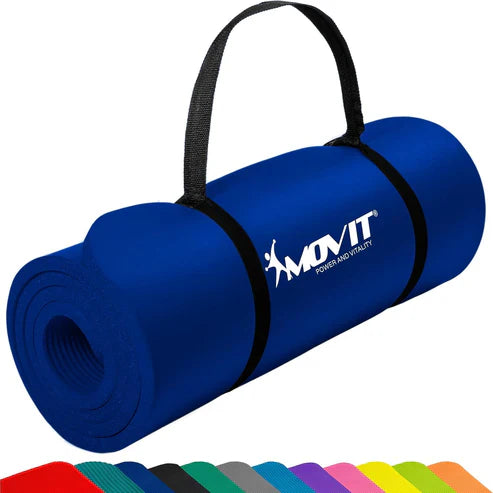Träningsmatta Yogamatta Movit 190x60cm