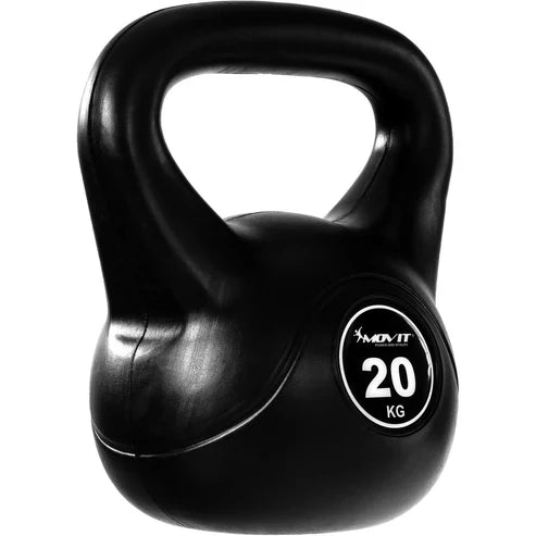 Kettlebell Svart Movit 3-20kg Järn