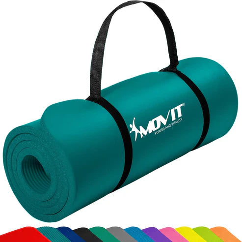 Träningsmatta Yogamatta Movit 190x100cm