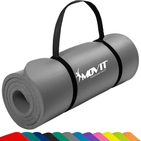 Träningsmatta Yogamatta Movit 183x60cm