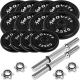 Hantlar Movit Gjutjärn 2x15kg