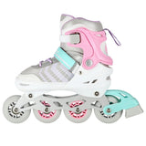 4in1 (rullskridskor) NILS EXTREME NH18192, rosa-mint, L