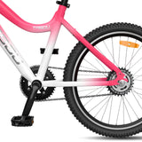 Barncykel TABOU Topshe 20, rosa-vit
