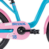 Barncykel S'COOL niXe 18" Ocean/Pink