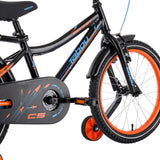 Barncykel TABOU Rocket CS ALU, 18" svart-orange